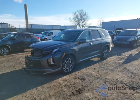 2023 Hyundai Palisade Limited from USA, damaged, VIN KM8R5DGE5PU554294